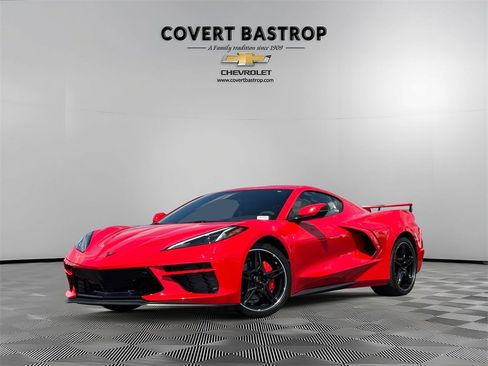 Used 2023 Chevrolet Corvette Stingray Preferred Cpe w/ Engine Appearance Package image 1