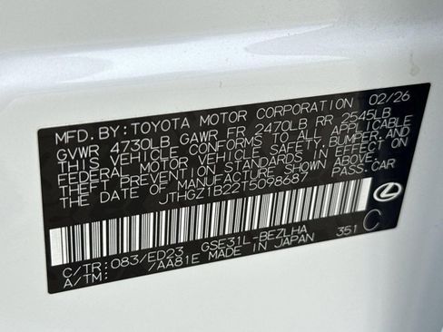 Certified 2026 Lexus IS 350 F Sport RWD image 29
