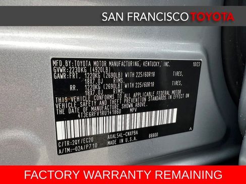 Used 2024 Toyota RAV4 XSE w/ Advanced Technology Package AWD/4WD image 45