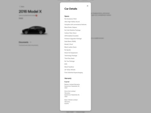 Used 2016 Tesla Model X 75D image 3