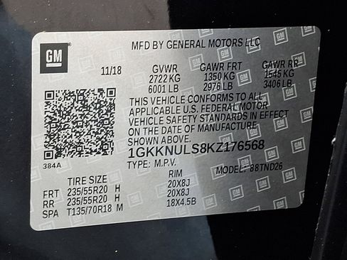 Used 2019 GMC Acadia SLT w/ Black Edition AWD/4WD image 32