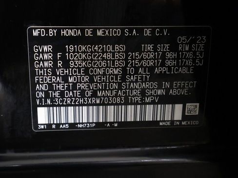 Used 2024 Honda HR-V LX image 43