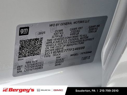 New 2026 GMC Sierra 3500 Denali w/ Denali Reserve Package AWD/4WD image 16