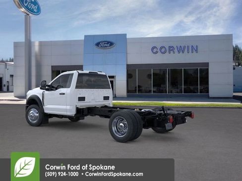 New 2025 Ford F550 4x4 Regular Cab Super Duty w/ XL Chrome Package image 6
