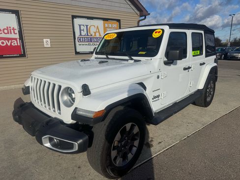 Used 2021 Jeep Wrangler Unlimited Sahara w/ Dual Top Group image 1