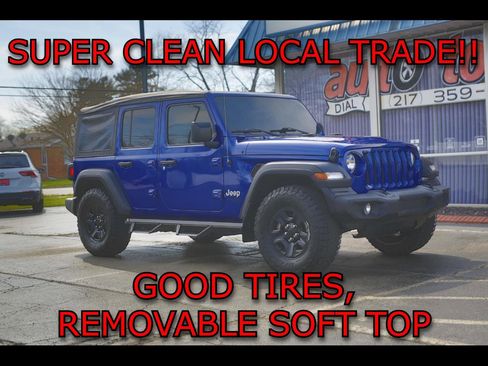 Used 2018 Jeep Wrangler Unlimited Sport image 1