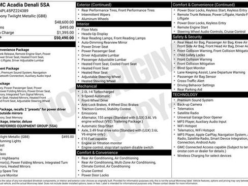 Used 2023 GMC Acadia Denali FWD image 26
