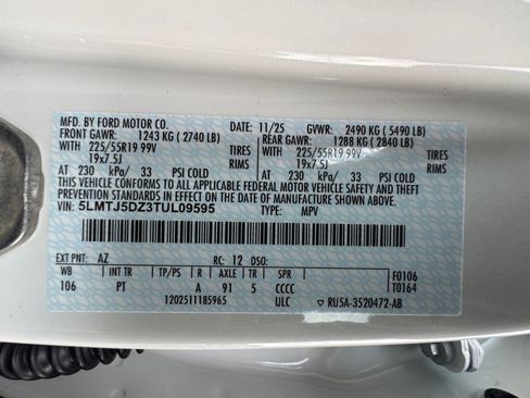 New 2026 Lincoln Corsair Grand Touring image 34