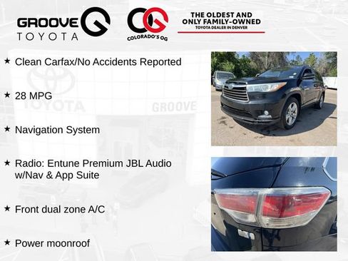 Used 2015 Toyota Highlander Limited w/ Driver Technology Package AWD/4WD image 4