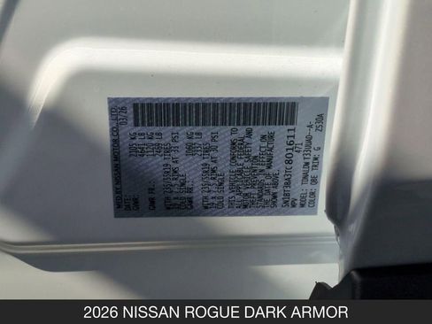 New 2026 Nissan Rogue SV FWD image 27