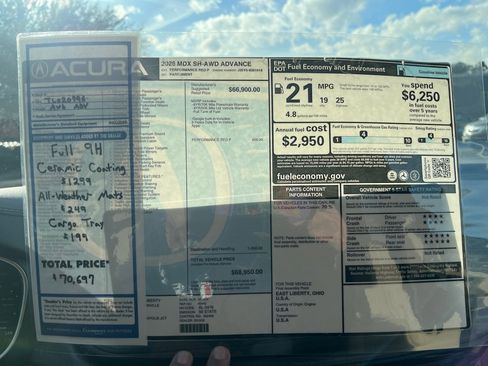 New 2026 Acura MDX w/ Advance Package image 33