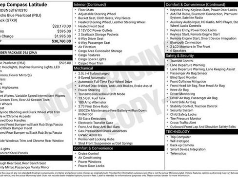 New 2025 Jeep Compass Latitude image 8