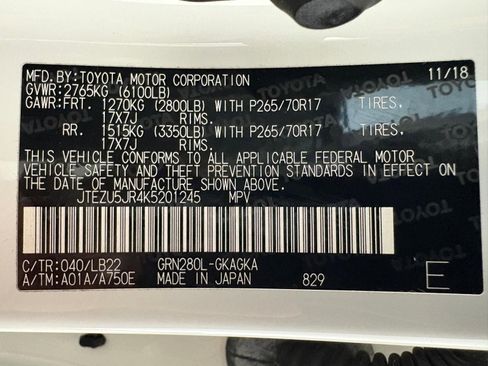 Used 2019 Toyota 4Runner SR5 Premium image 27