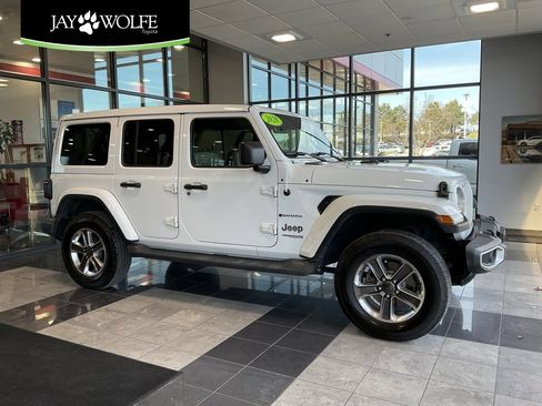 Used 2020 Jeep Wrangler Unlimited Sahara image 1