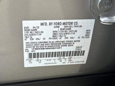Used 2022 Ford Explorer 4WD image 31