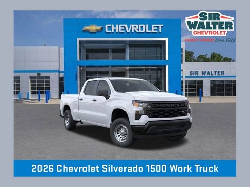 New 2026 Chevrolet Silverado 1500 W/T w/ WT Value Package AWD/4WD image 1
