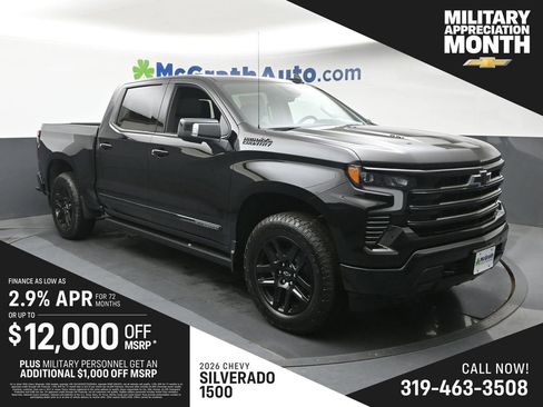 New 2026 Chevrolet Silverado 1500 High Country w/ Midnight Edition AWD/4WD image 1