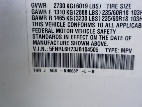 Used 2018 Honda Odyssey EX-L image 13