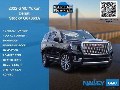 Used 2022 GMC Yukon Denali AWD/4WD image 7