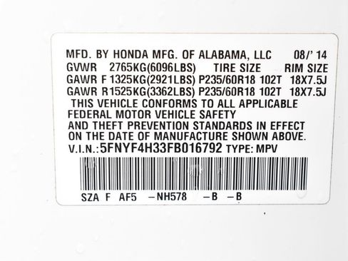 Used 2015 Honda Pilot SE image 42