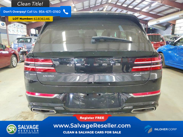 Used 2021 Genesis GV80 2.5T w/ Advanced Package 02 AWD/4WD image 8
