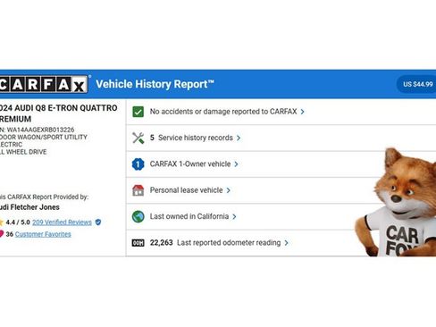 Used 2024 Audi Q8 e-tron Premium image 2