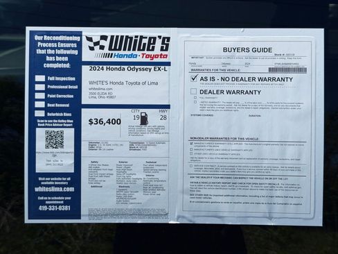 Used 2024 Honda Odyssey EX-L image 35