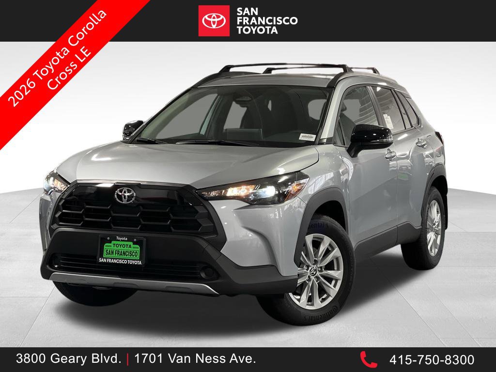 New 2026 Toyota Corolla Cross LE w/ Moonroof Package AWD/4WD image 1