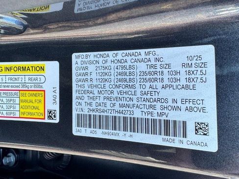 Certified 2026 Honda CR-V EX-L image 30