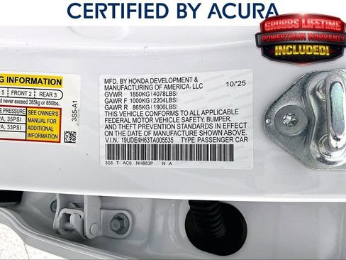 Certified 2026 Acura Integra A-Spec FWD image 43