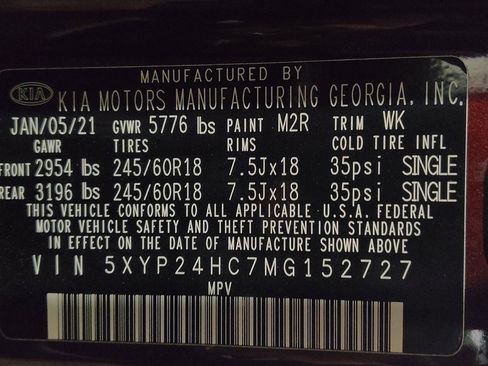 Used 2021 Kia Telluride LX FWD image 33