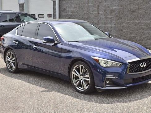 Used 2021 INFINITI Q50 Signature Edition w/ Cargo Package AWD/4WD image 2