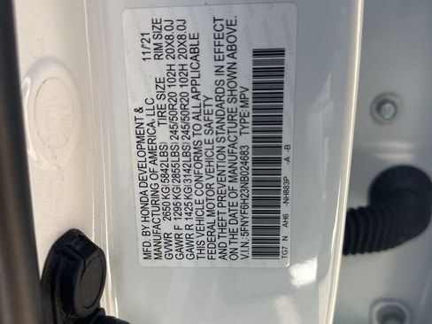 Used 2022 Honda Pilot Special Edition image 38