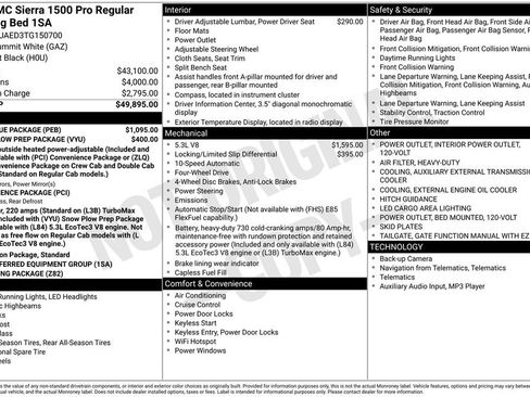 New 2026 GMC Sierra 1500 Pro w/ Pro Value Package image 5