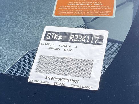 Certified 2025 Toyota Corolla LE FWD image 38