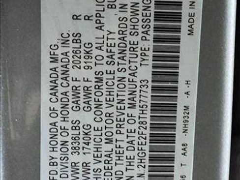 Used 2026 Honda Civic LX image 25