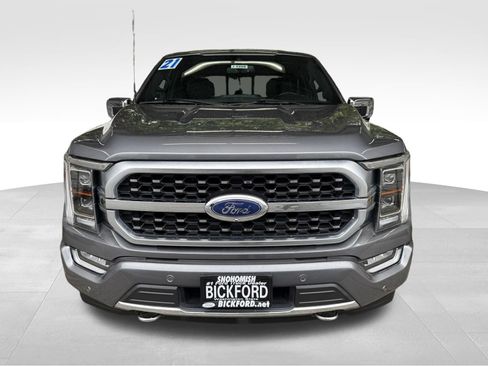 Used 2021 Ford F150 Platinum w/ Equipment Group 701A High AWD/4WD image 2