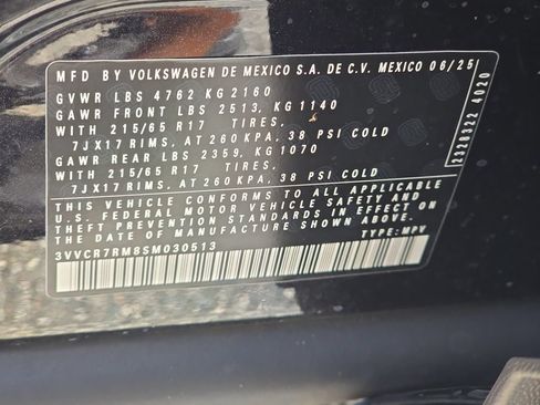 Used 2025 Volkswagen Tiguan S FWD image 31