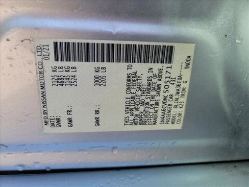 Used 2021 Nissan Maxima 3.5 SV w/ Floor Mat Group image 24