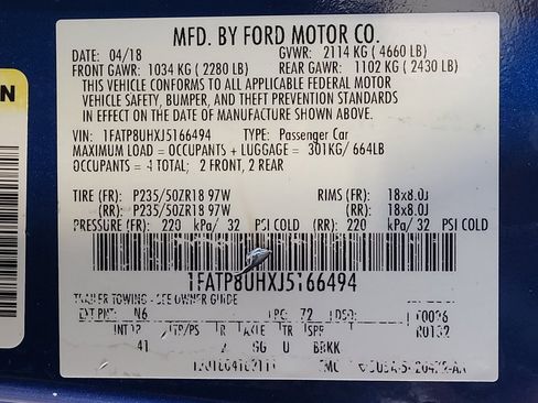 Used 2018 Ford Mustang Premium RWD image 33