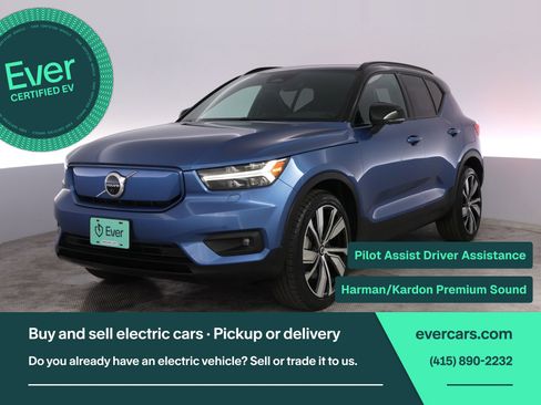 Used 2021 Volvo XC40 P8 Recharge w/ Advanced Package AWD/4WD image 1
