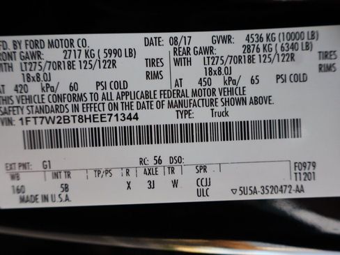 Used 2017 Ford F250 Lariat w/ Lariat Value Package image 46