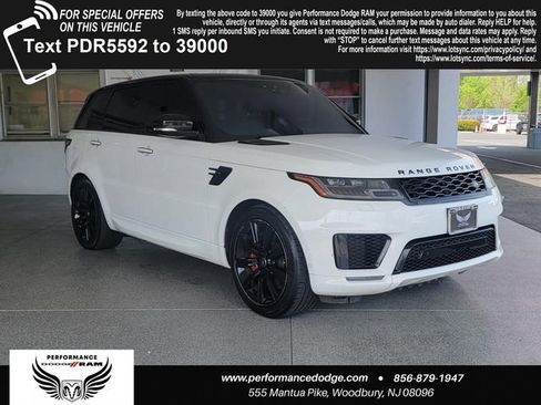 Used 2019 Land Rover Range Rover Sport HST image 1