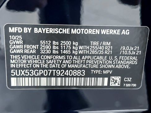 Used 2026 BMW X3 xDrive30 w/ M Sport Package image 27