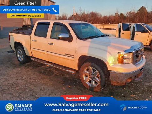 Used 2013 GMC Sierra 1500 SLT w/ SLT White Diamond Edition image 5