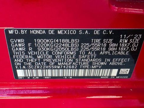 Used 2024 Honda HR-V Sport image 32