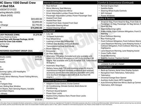 Used 2026 GMC Sierra 1500 Denali w/ Technology Package AWD/4WD image 16