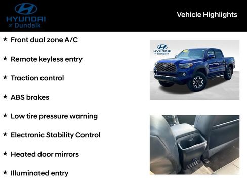 Used 2023 Toyota Tacoma TRD Off-Road w/ TRD Premium Off Road Package AWD/4WD image 40