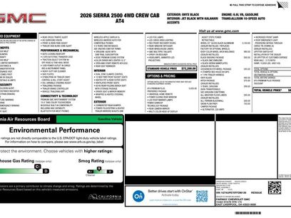 New 2026 GMC Sierra 2500 AT4 w/ AT4 Premium Plus Package