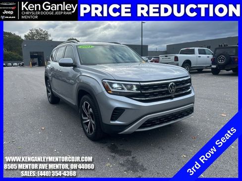 Used 2021 Volkswagen Atlas SEL Premium image 1